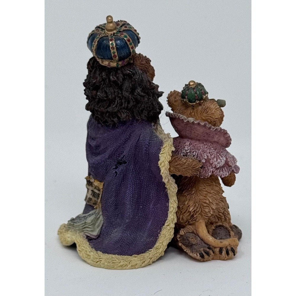 Boyds Bears – "Aurora and Rex...Saving the Family Jewels" – Resin Lion Figurine - Picture 4 of 13
